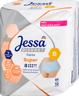 Pants Inkontinenz Super Gr. S Vorteilspack (4x12 St) Jessa DISKRET