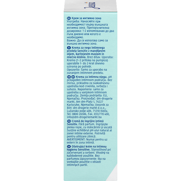 Intimpflegecreme Sensitiv Jessa