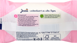 Intimpflegetücher Sanft & Frisch, Reisegröße Jessa