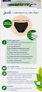 Periodenunterwäsche Slip Leo Gr. L Jessa