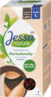Periodenunterwäsche Slip Leo Gr. L Jessa