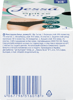 Periodenunterwäsche Slip Spitze schwarz Gr. M Jessa
