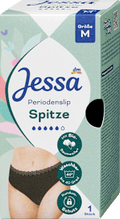 Periodenunterwäsche Slip Spitze schwarz Gr. M Jessa