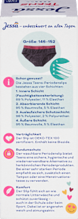 Periodenunterwäsche Slip Teens Gr. 146/152 Jessa