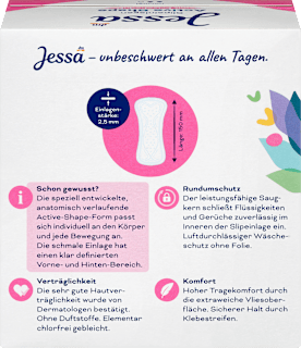 Slipeinlagen Active Shape mit Frischeduft Jessa