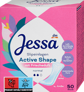 Slipeinlagen Active Shape mit Frischeduft Jessa