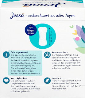 Slipeinlagen Active Shape Normal Jessa