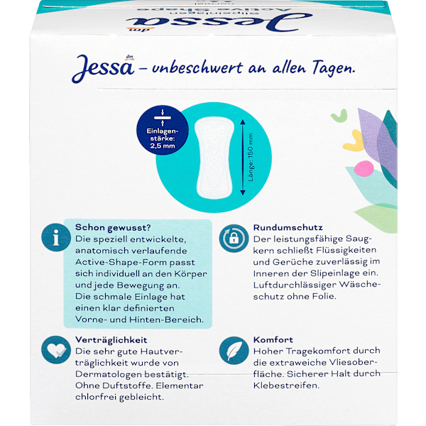 Slipeinlagen Active Shape Normal Jessa