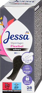 Slipeinlagen Flexibel Schwarz Jessa