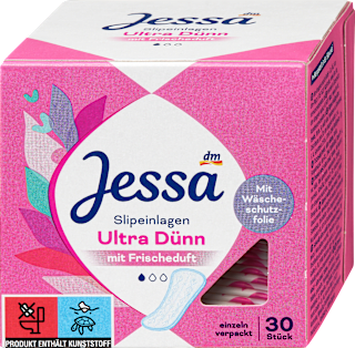 Slipeinlagen Ultra Dünn mit Frischeduft Jessa