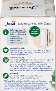 Tampons Cotton Normal Jessa