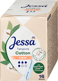 Tampons Cotton Super Jessa