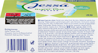 Tampons Super Plus Jessa