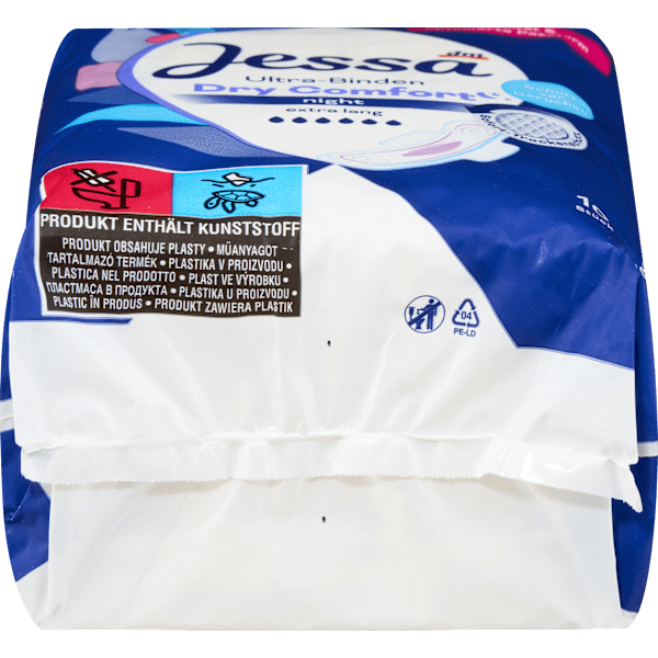 Ultra Binden Dry Comfort Night Jessa