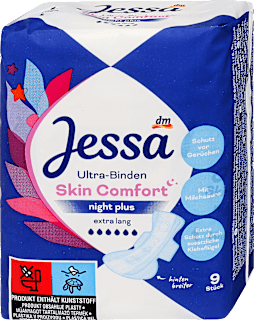 Ultra Binden Skin Comfort Night Plus Jessa