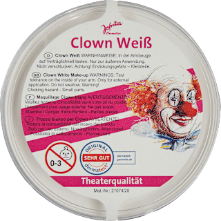 Clown Weiß Jofrika