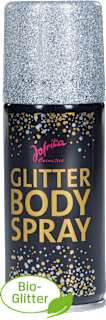 Glitter Bodyspray, silber Jofrika