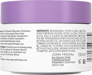 Haarkur Frizz Ease Wunder-Reparatur John Frieda
