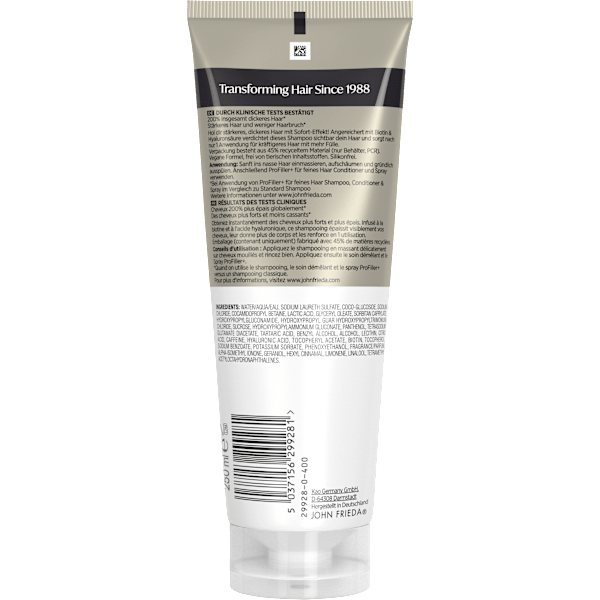 Shampoo ProFiller+ John Frieda