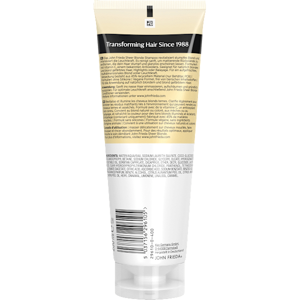 Shampoo Sheer Blonde John Frieda