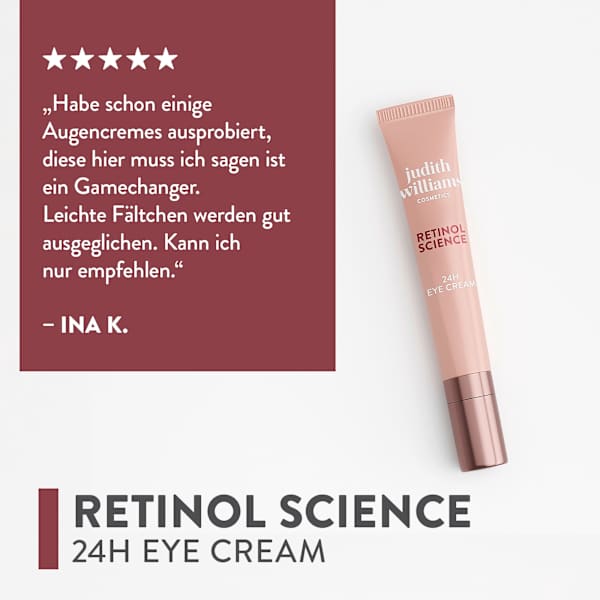 Augencreme Retinol Science judith williams COSMETICS