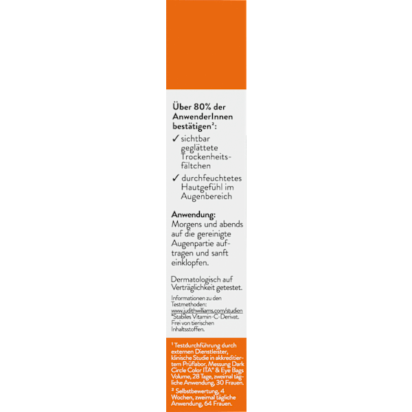 Augencreme Vitamin C+ Bye Bye Dark Circles judith williams COSMETICS