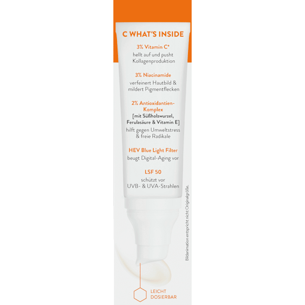 Fluid LSF 50 Vitamin C+ Perfect Protection judith williams COSMETICS