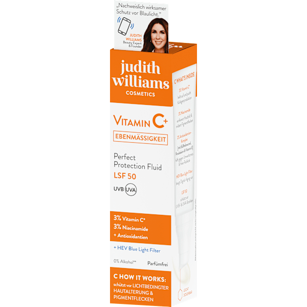 Fluid LSF 50 Vitamin C+ Perfect Protection judith williams COSMETICS