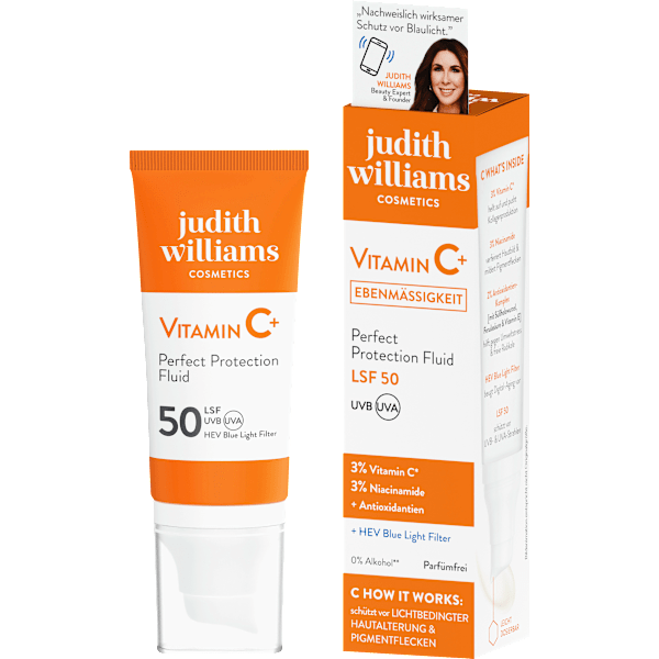 Fluid LSF 50 Vitamin C+ Perfect Protection judith williams COSMETICS