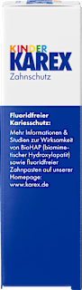 Zahnpasta Kinder, 0-6 Jahren fluoridfrei KAREX