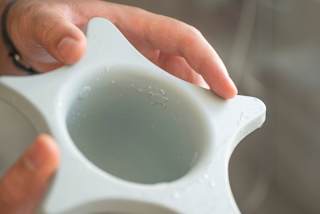 Duschhilfe aquamarin Kindsgut