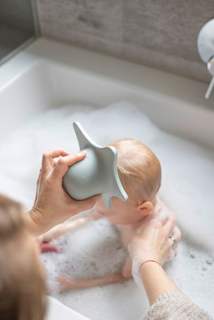 Duschhilfe aquamarin Kindsgut