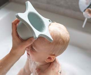 Duschhilfe aquamarin Kindsgut