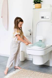 Toilettentrainer aquamarin Kindsgut