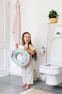 Toilettentrainer aquamarin Kindsgut