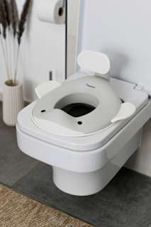 Toilettentrainer hellgrau Kindsgut