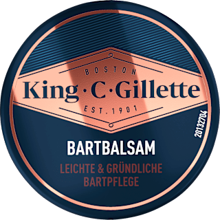 Bartbalsam King. C. Gillette