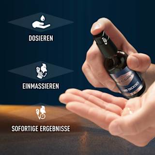 Bartvolumen Serum King. C. Gillette