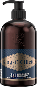 Bartwaschgel King. C. Gillette