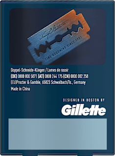 Rasierklingen, Double Edge für Rasierhobel King. C. Gillette
