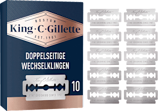 Rasierklingen, Double Edge für Rasierhobel King. C. Gillette