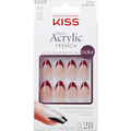 Künstliche Nägel Salon Acrylic French Catchy KISS