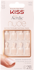 Künstliche Nägel Salon Acrylic French Nude KISS