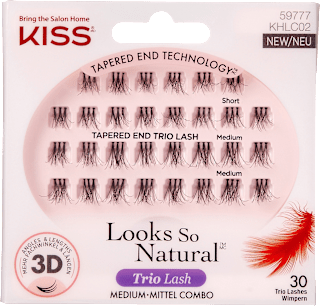 Künstliche Wimpern Looks So Natural Trio Lash KISS