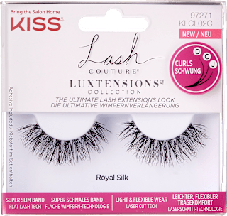 Künstliche Wimpern Luxtensions Royal Silk (1 Paar) KISS