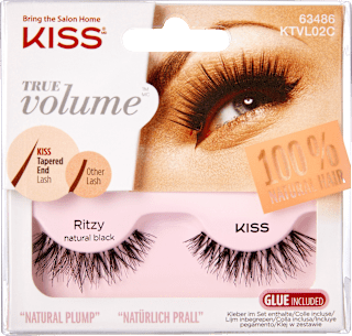 Künstliche Wimpern True Volume Natural Plump (1 Paar) KISS