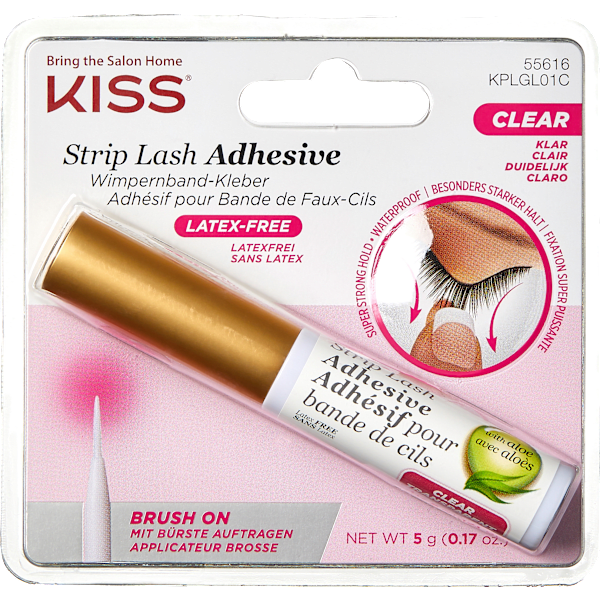 Wimpernkleber Strip Lash Adhesive Clear KISS