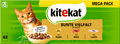 Nassfutter Katze bunte Vielfalt in Soße, Megapack (48x85 g) kitekat