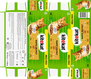 Nassfutter Katze bunte Vielfalt in Soße, Megapack (48x85 g) kitekat