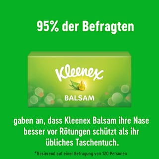 Taschentücher Box Balsam  Kleenex
